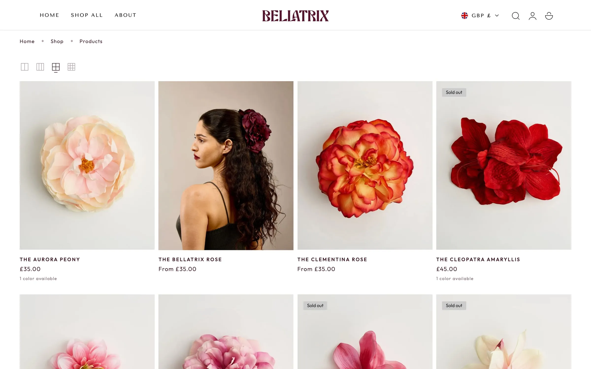 Bellatrix — shop all