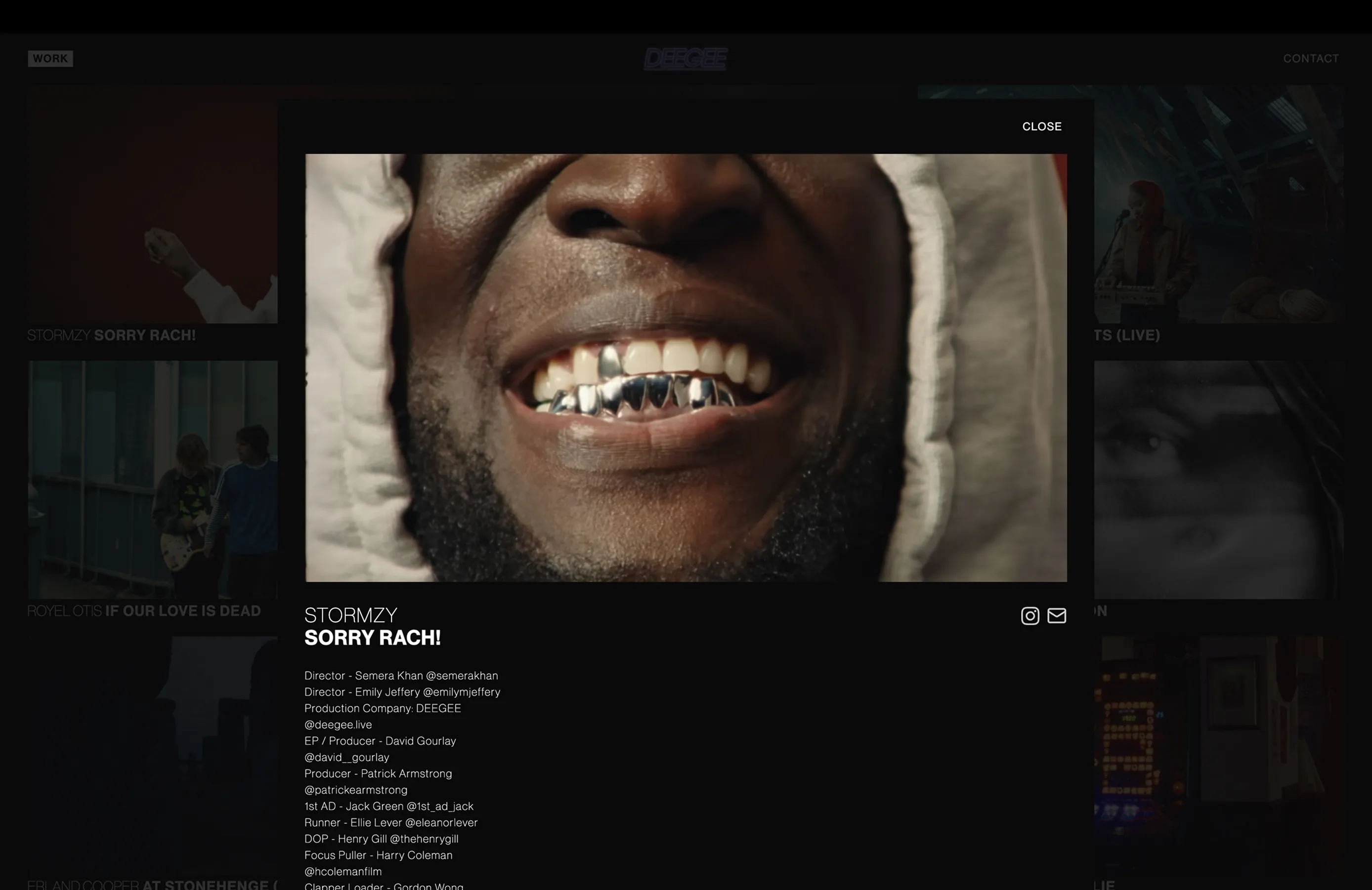 DEEGEE — teeth