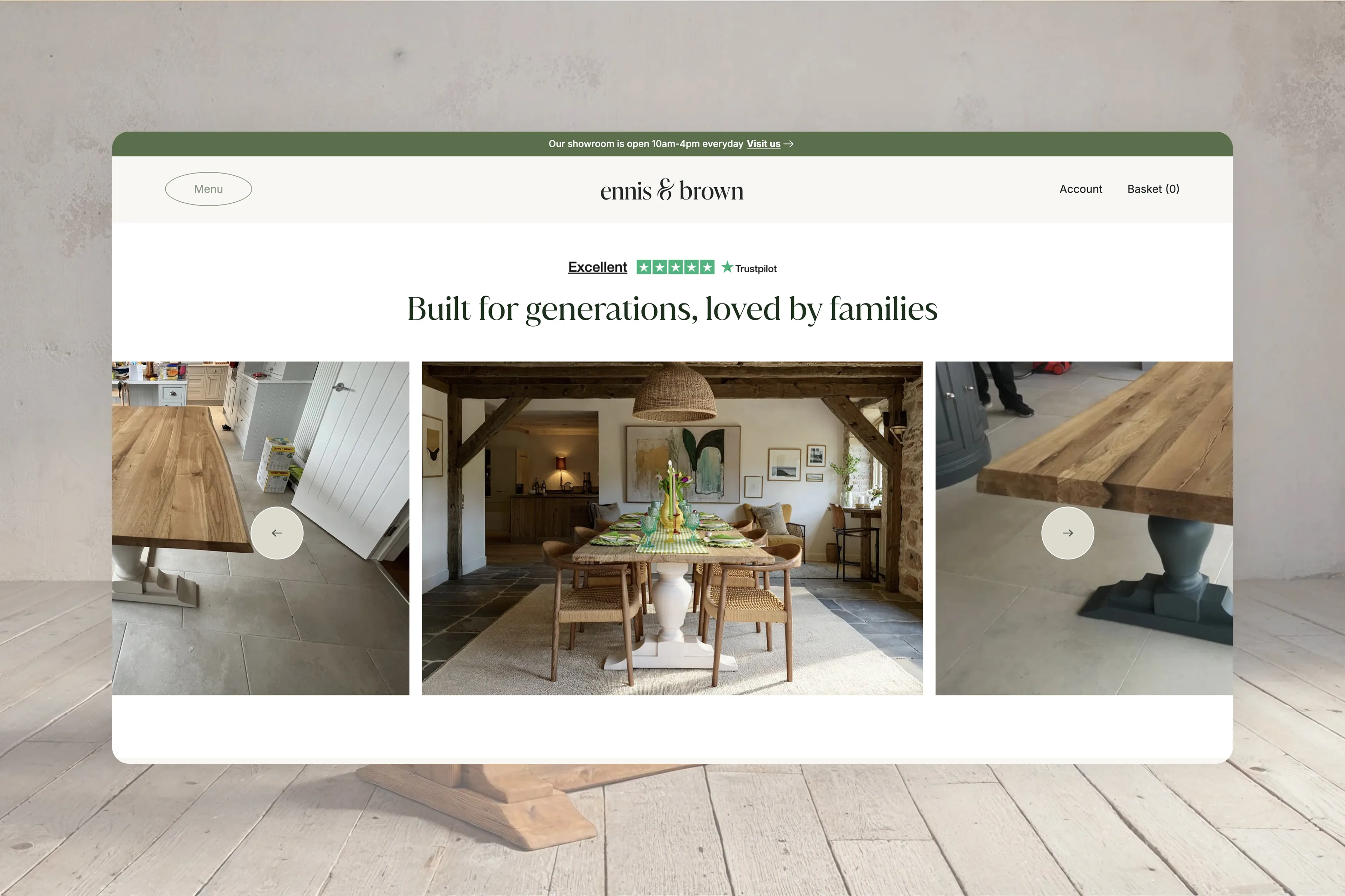 Ennis & Brown — detail