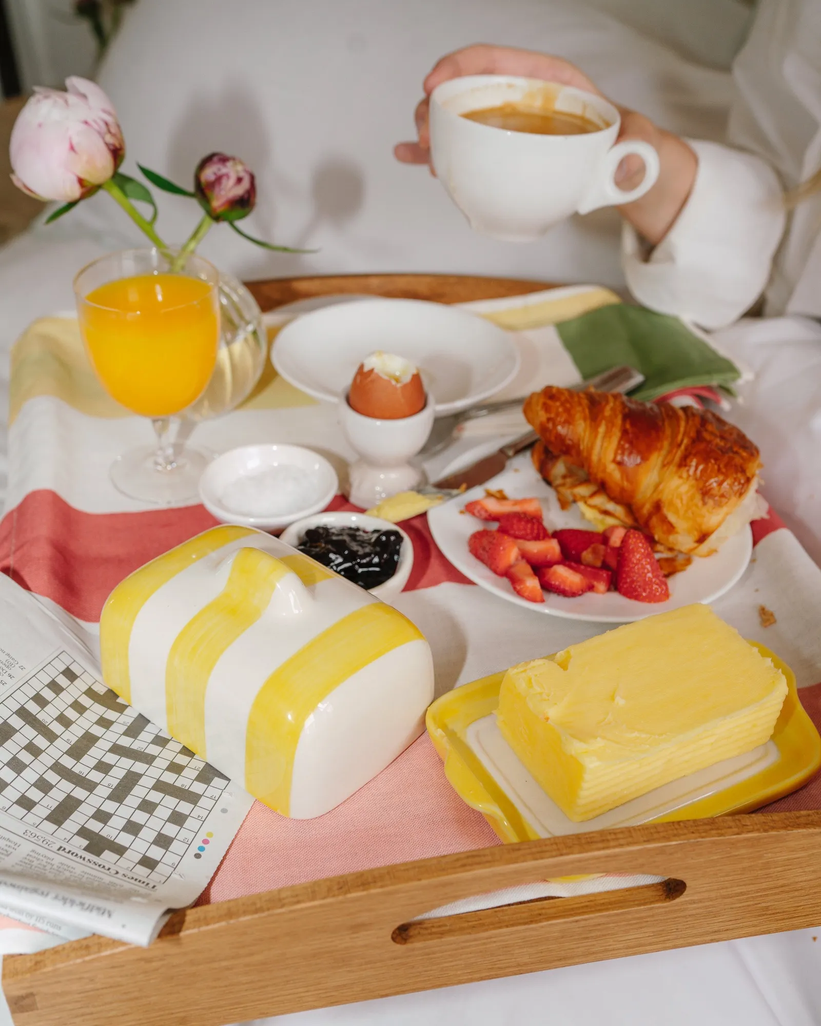Second Helping — breakfast in bed