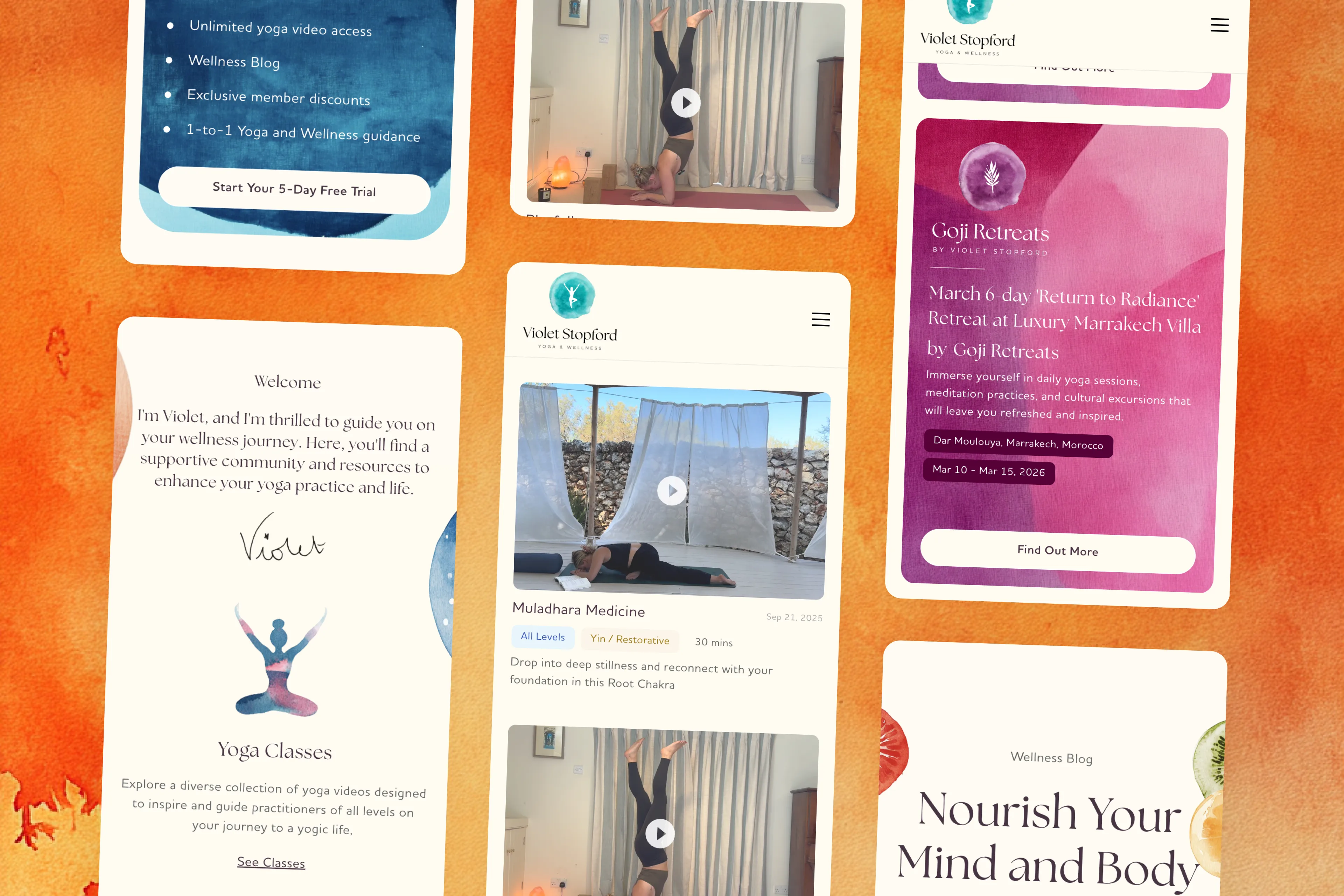 Violet Stopford Yoga — hero