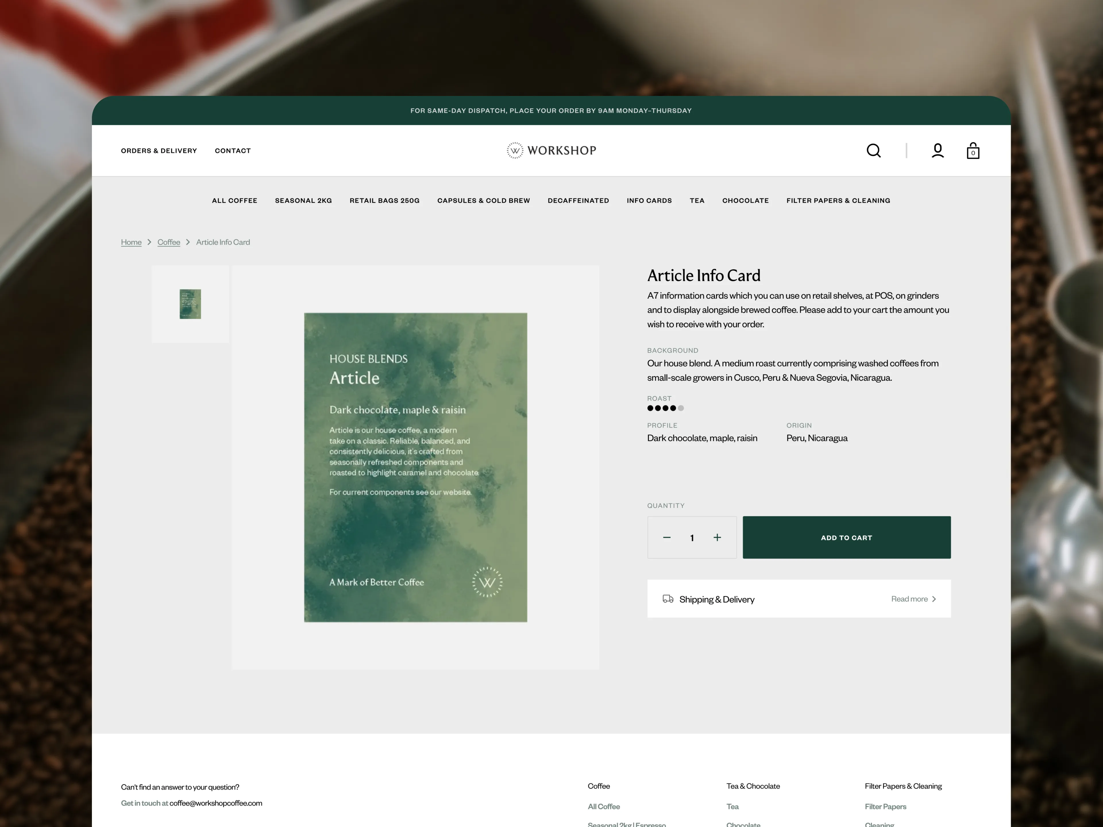 Workshop Coffee — image 3